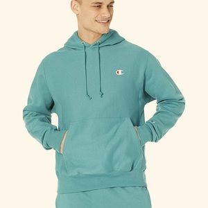 Champion Blue Hoodie Men’s small